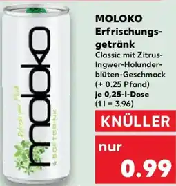 Kaufland MOLOKO Erfrischungsgetränk Angebot