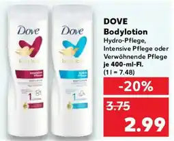 Kaufland DOVE Bodylotion Angebot