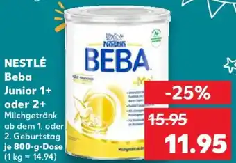 Kaufland NESTLÉ Beba Junior 1+ oder 2+ Angebot