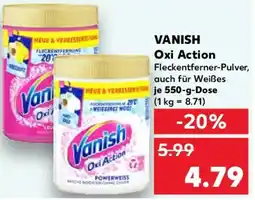 Kaufland VANISH Oxi Action Angebot