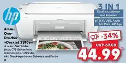 Kaufland hp All-in- One- Drucker Deskjet 2810e Angebot