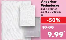 Kaufland JETTE Angorina- Wohndecke Angebot