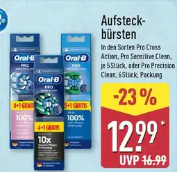 Aldi Nord Oral B Aufsteck- bürsten Angebot