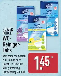 Aldi Nord POWER FORCE WC- Reiniger- Tabs Angebot