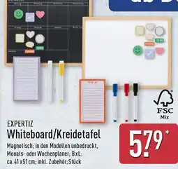 Aldi Nord EXPERTIZ Whiteboard/Kreidetafel Angebot