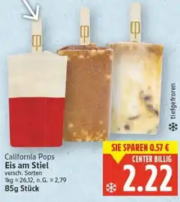 E-Center California Pops Eis am Stiel Angebot