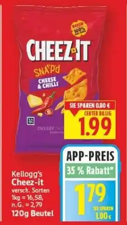 E-Center Kellogg's Cheez-it Angebot