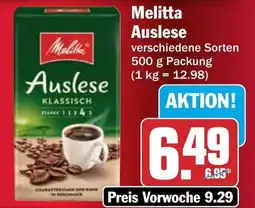 HIT Melitta Auslese Angebot
