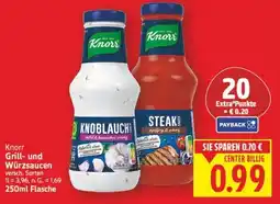 E-Center Knorr Grill- und Würzsaucen Angebot