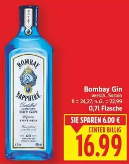 E-Center Bombay Gin Angebot