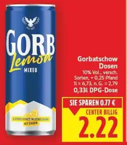 E-Center Gorbatschow Dosen Angebot
