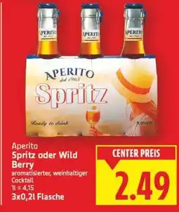 E-Center Aperito Spritz oder Wild Berry Angebot