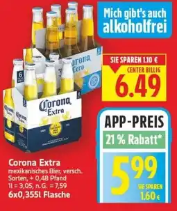 E-Center Corona Extra Angebot