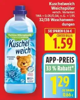 E-Center Kuschelweich Weichspüler Angebot
