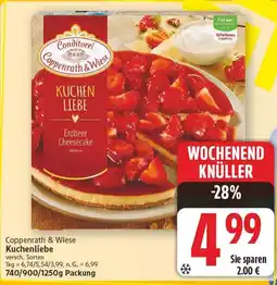 E-Center Coppenrath & Wiese Kuchenliebe Angebot