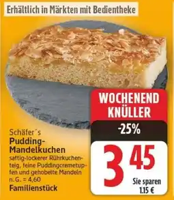 E-Center Schäfer's Pudding- Mandelkuchen Angebot