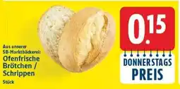 E-Center Ofenfrische Brötchen / Schrippen Angebot