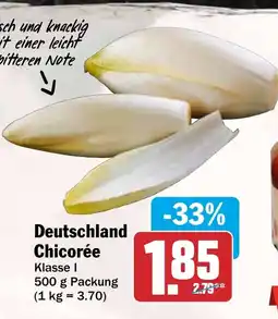 HIT Deutschland Chicorée Angebot