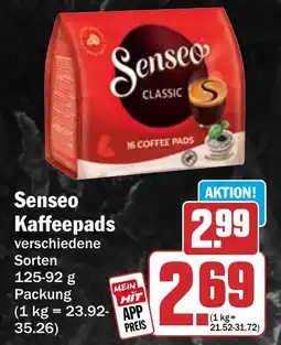 HIT Senseo Kaffeepads Angebot