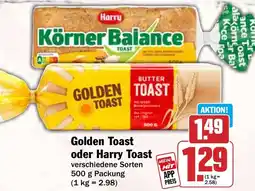 HIT Golden Toast oder Harry Toast Angebot