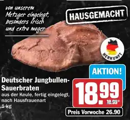 HIT Deutscher Jungbullen- Sauerbraten Angebot
