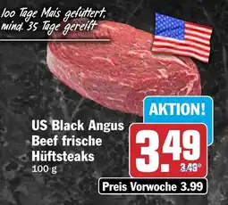 HIT US Black Angus Beef frische Hüftsteaks Angebot