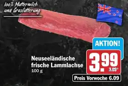 HIT Neuseeländische frische Lammlachse Angebot