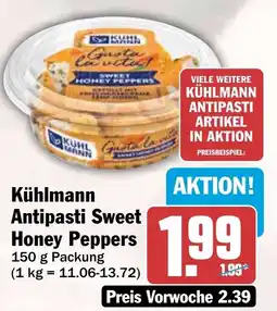 HIT Kühlmann Antipasti Sweet Honey Peppers Angebot