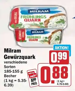 HIT Milram Gewürzquark Angebot