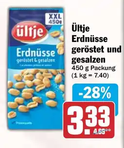 HIT Ültje Erdnüsse geröstet und gesalzen Angebot