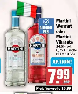 HIT Martini Wermut oder Martini Vibrante Angebot