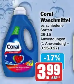 HIT Coral Waschmittel Angebot