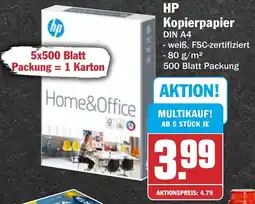 HIT HP Kopierpapier DIN A4 Angebot