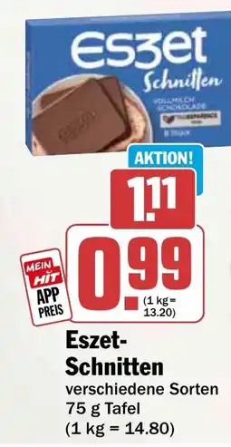 HIT Eszet- Schnitten Angebot