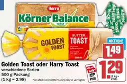 HIT Golden Toast oder Harry Toast Angebot
