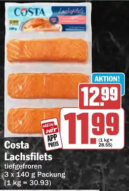 HIT Costa Lachsfilets Angebot