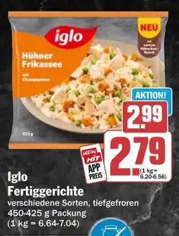 HIT Iglo Fertiggerichte Angebot