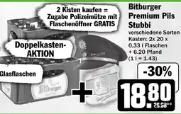 HIT Bitburger Premium Pils Stubbi Angebot