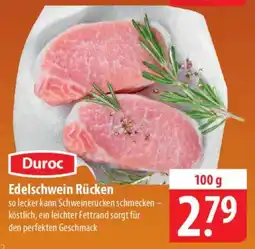 Famila Nord Ost Duroc Edelschwein Rücken Angebot