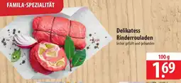 Famila Nord Ost Delikatess Rinderrouladen Angebot