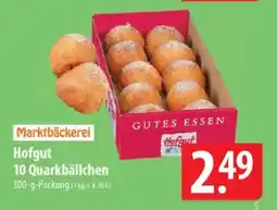 Famila Nord Ost Marktbäckerei Hofgut 10 Quarkbällchen Angebot