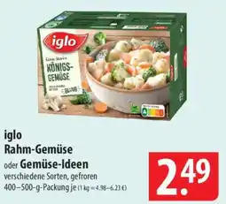 Famila Nord Ost iglo Rahm-Gemüse oder Gemüse-Ideen Angebot