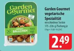 Famila Nord Ost Garden Gourmet vegetarische Spezialität Angebot