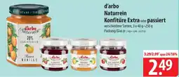 Famila Nord Ost d'arbo Naturrein Konfitüre Extra oder passiert Angebot