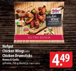 Famila Nord Ost Hofgut Chicken Drumsticks Honey & Garlic Angebot