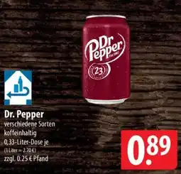 Famila Nord Ost Dr. Pepper Angebot