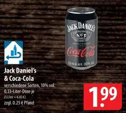 Famila Nord Ost Jack Daniel's & Coca-Cola Angebot