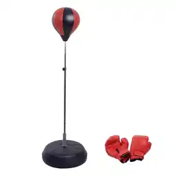 Netto Marken-Discount HOMCOM Punchingball Set Kunstleder, Stahl Angebot