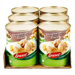 Netto Marken-Discount Erasco Königsberger Klopse 800 g, 6er Pack Angebot
