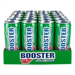 Netto Marken-Discount Booster Energy Drink Kaktusfrucht 0,33 Liter Dose, 24er Pack Angebot